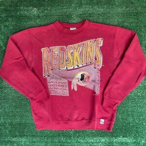 Vintage 90s Washington Redskins Sweatershirt Logo Crewneck